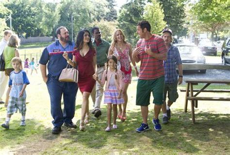 Movie Review Grown Ups 2 No Easier To Watch Than No 1