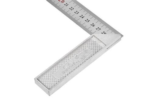 Right Angle Ruler 300mm L Shape Carpenter Square Dual Side Scale Layout