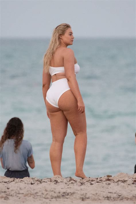 Iskra Lawrence In Bikinis At A Photoshoot In Miami 03252019 Hawtcelebs