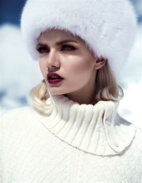 martina dimitrova stuns in the snow for dv mode by fredrik wannerstedt fashion gone rogue