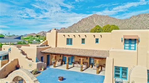 Adobe Pueblo Revival Architecture For Sale In Historic Phoenix