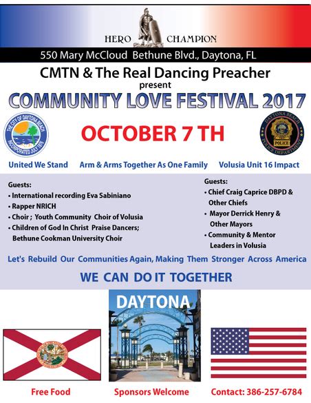 Citywide Community Love Festival 2017 Future Citywide Event One