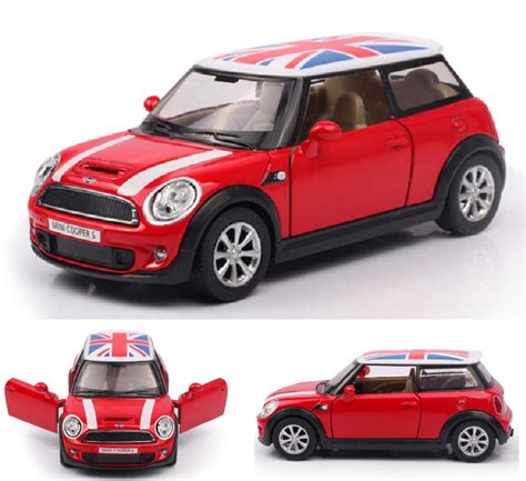 High Simulation 130 Scale Mini Cooper S Alloy Die Cast Car Model With