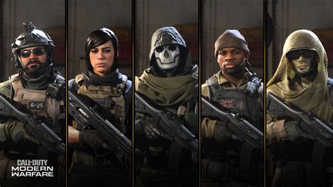 Ghost Joins The Coalition Operators Of Call Of Duty Modern Warfare