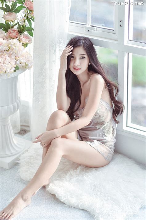 Thailand Model Pattamaporn Keawkum Sexy Sleepwear And Lingerie