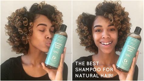 Here are the best shampoos for natural hair that won't natural hair is beautiful, but without the right haircare routine, it can be tough to handle. BEST SHAMPOO For Natural Hair | African Black Soap - YouTube