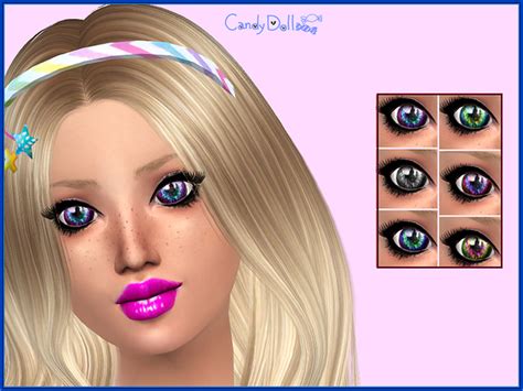 The Sims Resource Candy Doll Galaxy Eyes