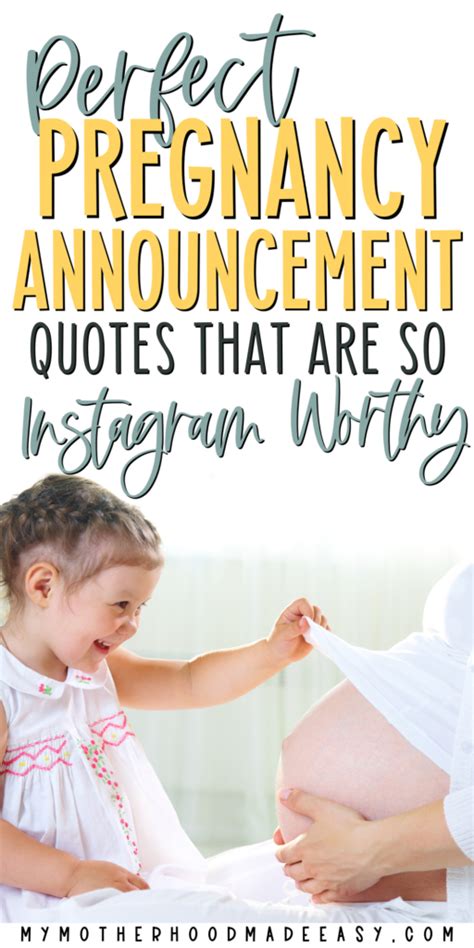 50 Perfect Pregnancy Announcement Instagram Captions 2023 My