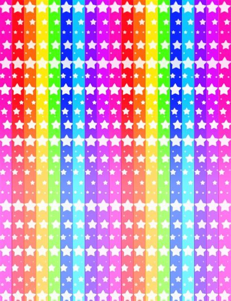 Rainbow Star Paper Origami Star Paper Paper Beads Template Paper Stars