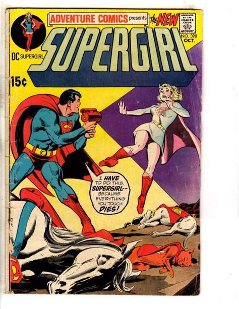 4 Adventure Comics Feat Supergirl 397 398 401 402 Superman Vg Range
