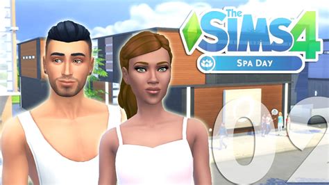 Lets Play The Sims 4 Spa Day Part 02 Yoga Lesson Youtube
