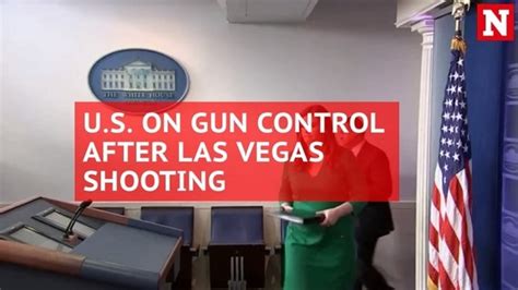 White House Premature To Discuss Gun Control After Las Vegas