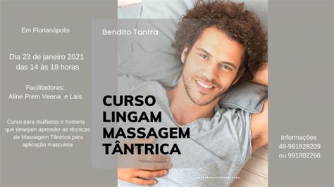 Curso Lingam Massagem Tântrica Em Florianópolis 2023 Sympla