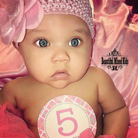 Gianna 5 Months Puerto Rican And African American Follow