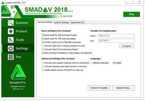 دانلود نرم افزار انتی ویروس قدرتمند Smadav Pro 2020 1400 Serial Key