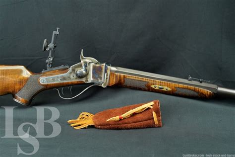 Pedersoli Cimarron Sharps 1874 45 70 Govt Falling Block Rifle Mfd