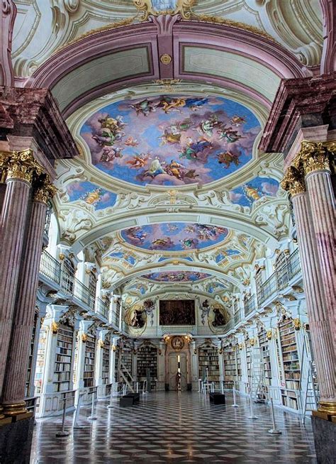 Admont Abbey Library Austria Admont Admont Abbey Library Amazing