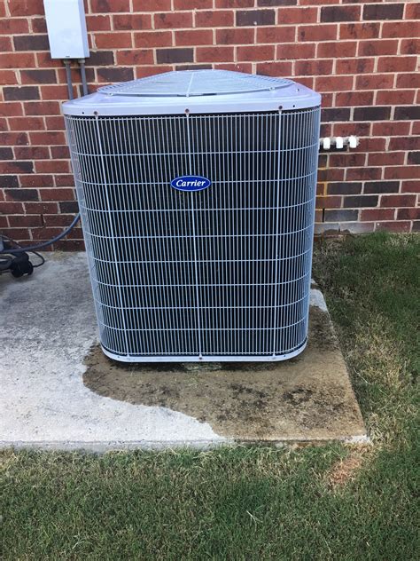 In that case, you'll need to unclog it. Central Air Conditioner Leaking Water Outside | Sante Blog