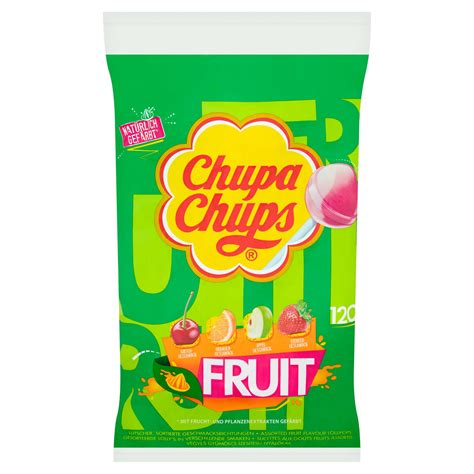 Chupa Chups 120 Fruit Lollipops 1440g Sweets Iceland Foods