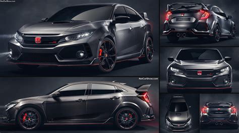 The new civic type r went into production at the company's european car manufacturing facility in swindon, uk. Honda Civic Type R Concept (2016) - pictures, information ...