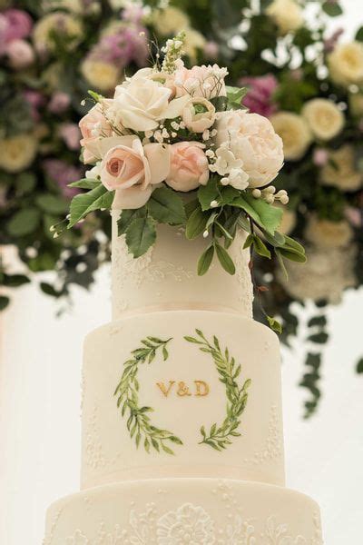 The Frostery Bespoke Wedding Cake Design English Wedding Cakes