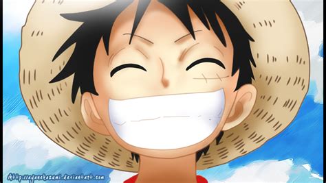 Luffy Smile By Ayanekazumi On Deviantart
