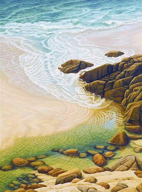 Gallery Of Cornwall Paintings By Artist Sarah Vivian Sea And