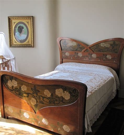 Wow Beautiful Bed Art Nouveau Furniture Art Nouveau Design