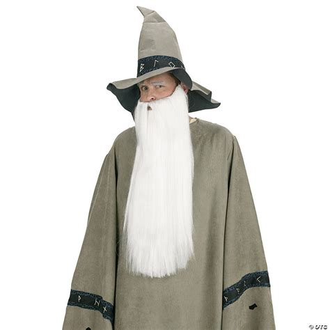 White Wizard Beard With Mustache Discontinued