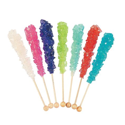 Buy Sugar Rock Candy Pops Edibles 12 Pieces Online At Lowest Price