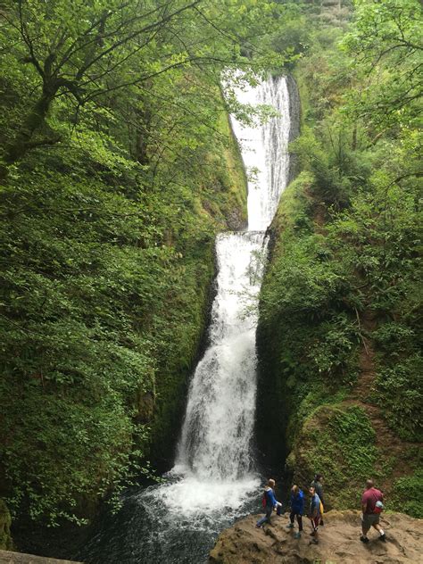 Bridal Veil Multnomah Falls Outdoor Waterfall