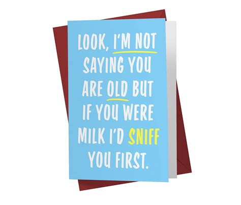 Buy Funny Birthday Card For Him Her Witty Mom Dad Anniversary Card