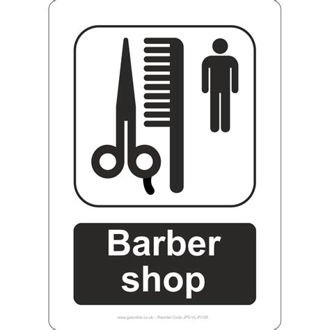 Barber Shop Sign Jps Online