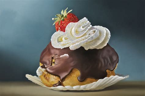 605 x 605 jpeg 88 кб. Hyperrealistic Food Paintings-13 - Fubiz Media