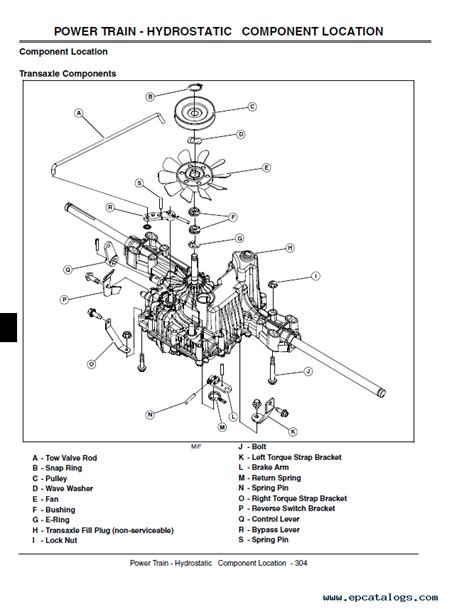 John Deere L110 Mower Deck Parts Diagram Wiringocity