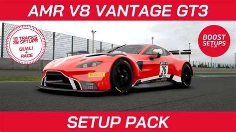 Aston Martin V8 Vantage GT3 Quali Race Setup Pack Share Your Car