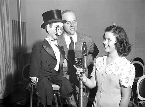 Shirley Temple Charlie Mccarthy And Edgar Bergen Shirley Temple
