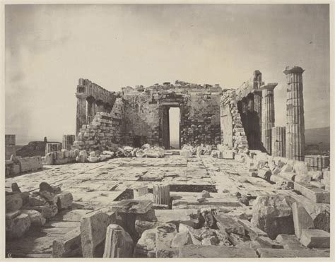William J Stillman Photos Of The Parthenon On The Acropolis Of Athens