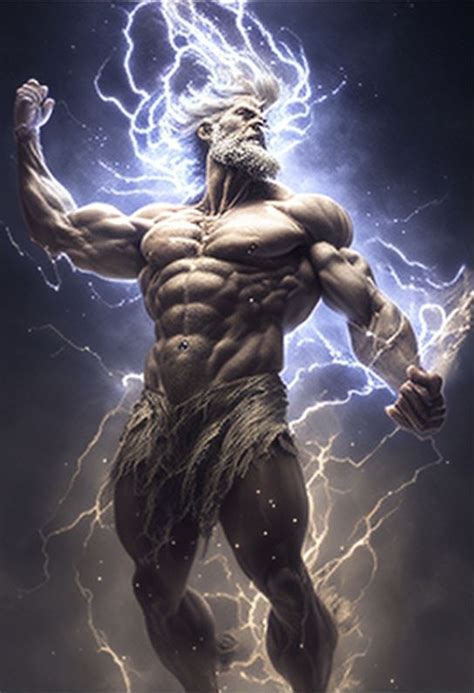 Zeus God Ai Art Digitalart Midjourney God Gods Flash Greek