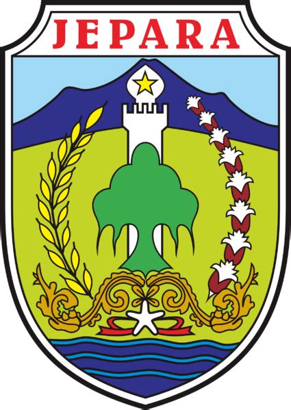 Logo prov jawa tengah warna & hitam putih type : Logo Kabupaten / Kota: Logo Kabupaten Jepara, Jawa Tengah