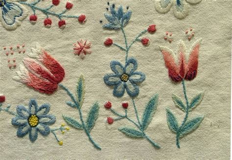 Yllebroderier Hos Moa Swedish Embroidery Embroidery Inspiration