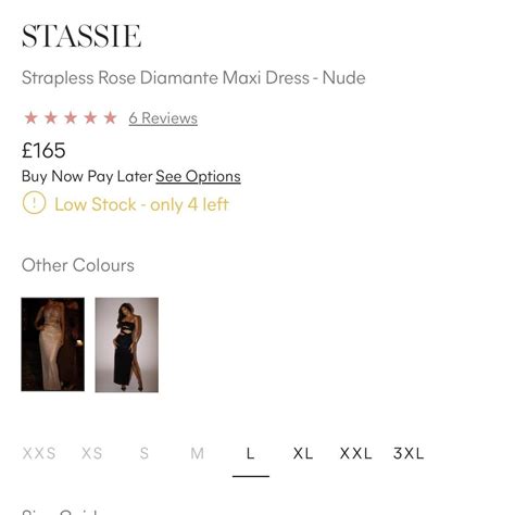 Meshki Stassie Rose Diamante Maxi Dress In Nude Size Depop