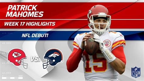For other uses of the name, see patrick (disambiguation). Every Play from Patrick Mahomes on His NFL Debut! | Chiefs ...