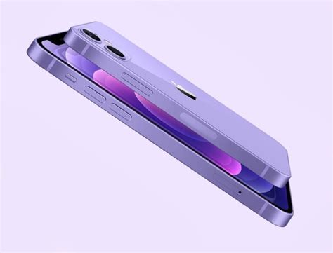 Представлены фиолетовые Apple Iphone 12 и Iphone 12 Mini