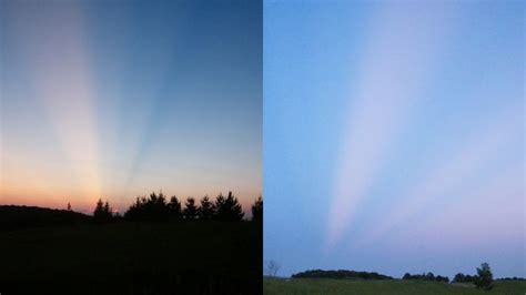 Astrophoto Double Crepuscular Rays Universe Today