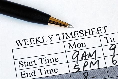 Weekly Time Sheet Invoiceberry Blog