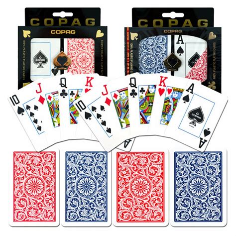 Copag Bridge Jumbo Index Bluered Set Of 2 Playing Cards
