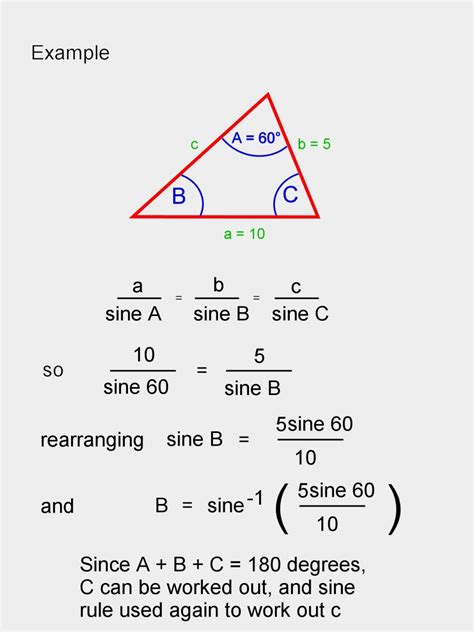 Solving The Missing Sides And Angles Of Triangles Sine And Cosine Rule And Pythagoras Owlcation