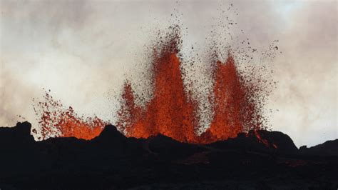 Stunning Icelandic Lava Flows Illuminate Desolate Landscape Video