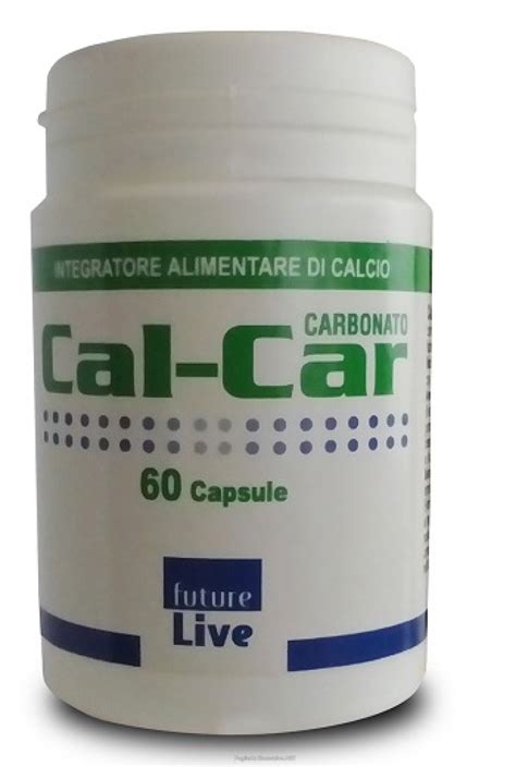 Calcar Calcio Carbonato 60 Capsule Bugiardino Cod 901316341